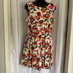 ESLEY Cotton Sundress Sz: L